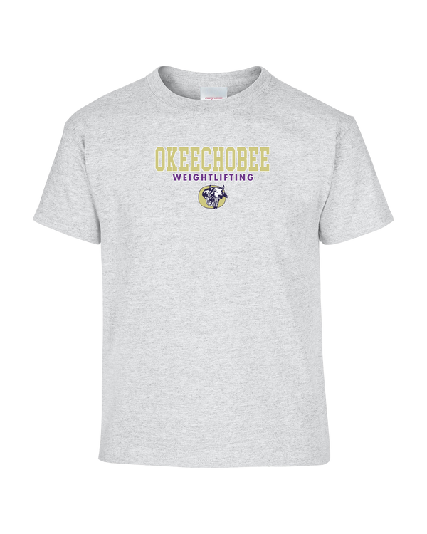 Okeechobee HS Weightlifting Block - Youth T-Shirt