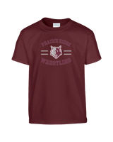 Prairie Ridge HS Wrestling Curve - Youth T-Shirt
