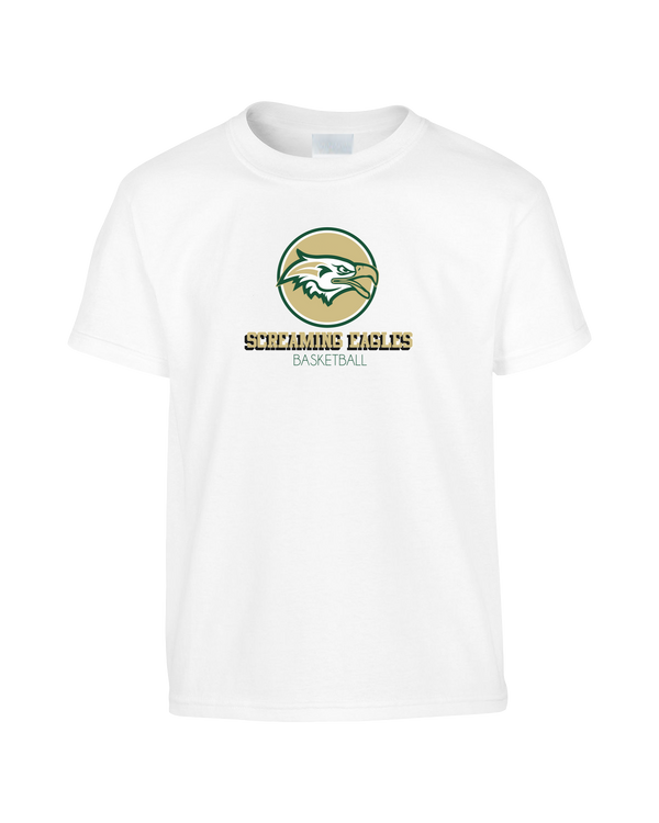 Chequamegon HS Boys Basketball Shadow - Youth T-Shirt