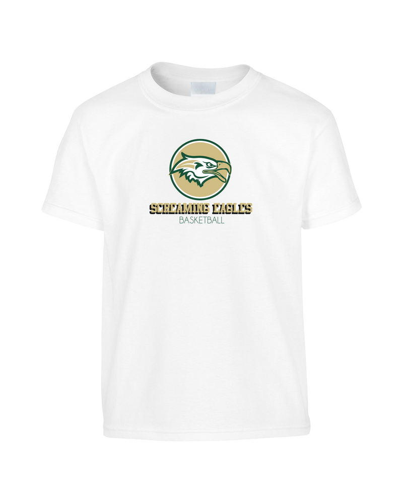 Chequamegon HS Boys Basketball Shadow - Youth T-Shirt