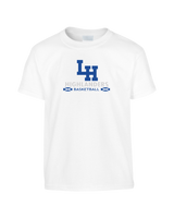 La Habra HS Basketball Stacked - Youth T-Shirt