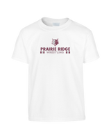 Prairie Ridge HS Wrestling Stacked - Youth T-Shirt
