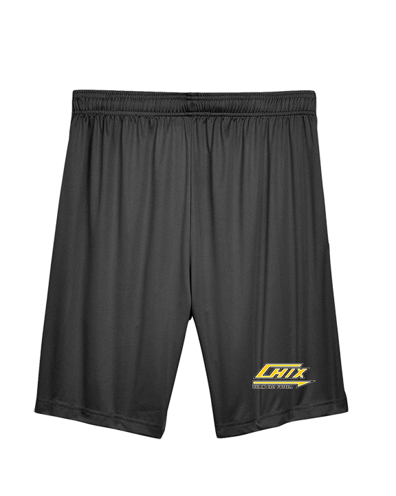 Zeeland East HS Football Logo Chix - Mens Training Shorts with Pockets