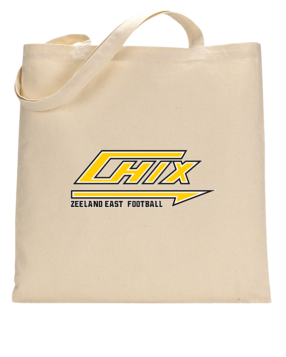 Zeeland East HS Football Logo Chix - Tote