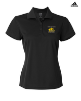 Zeeland East HS Football Logo Chix Bird - Adidas Womens Polo
