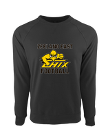 Zeeland East HS Football Logo Chix Bird - Crewneck Sweatshirt