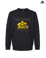 Zeeland East HS Football Logo Chix Bird - Mens Adidas Crewneck