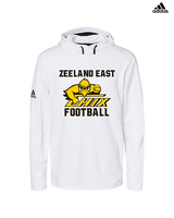 Zeeland East HS Football Logo Chix Bird - Mens Adidas Hoodie