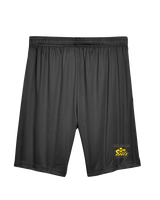 Zeeland East HS Football Logo Chix Bird - Mens Training Shorts with Pockets