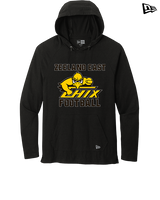 Zeeland East HS Football Logo Chix Bird - New Era Tri-Blend Hoodie