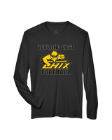 Zeeland East HS Football Logo Chix Bird - Performance Longsleeve