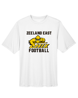 Zeeland East HS Football Logo Chix Bird - Performance Shirt