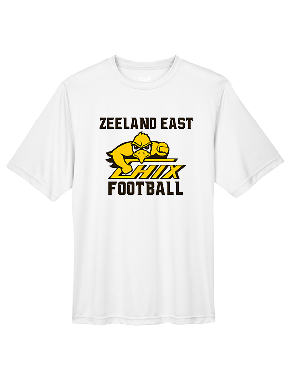 Zeeland East HS Football Logo Chix Bird - Performance Shirt