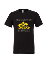 Zeeland East HS Football Logo Chix Bird - Tri-Blend Shirt