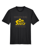 Zeeland East HS Football Logo Chix Bird - Youth Performance Shirt
