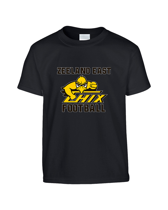 Zeeland East HS Football Logo Chix Bird - Youth Shirt