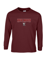 Zion-Benton Township HS Baseball Border - Mens Basic Cotton Long Sleeve