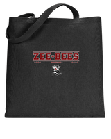 Zion-Benton Township HS Baseball Border - Tote Bag