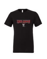 Zion-Benton Township HS Baseball Border - Mens Tri Blend Shirt