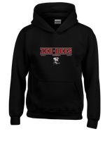 Zion-Benton Township HS Baseball Border - Youth Hoodie