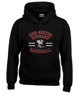 Zion-Benton Township HS Baseball Curve - Youth Hoodie