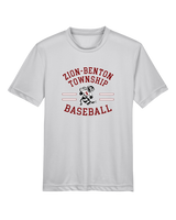 Zion-Benton Township HS Baseball Curve - Youth Performance T-Shirt