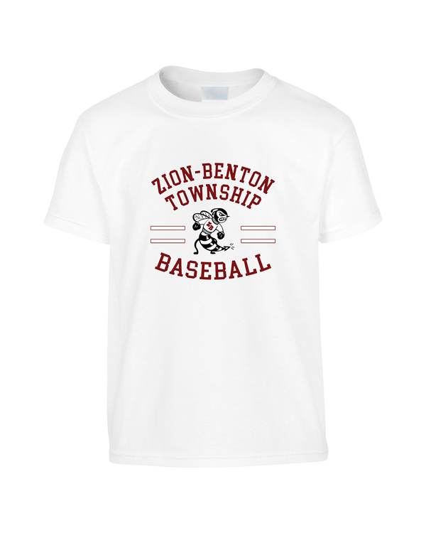 Zion-Benton Township HS Baseball Curve - Youth T-Shirt