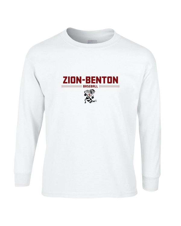 Zion-Benton Township HS Baseball Keen - Mens Basic Cotton Long Sleeve
