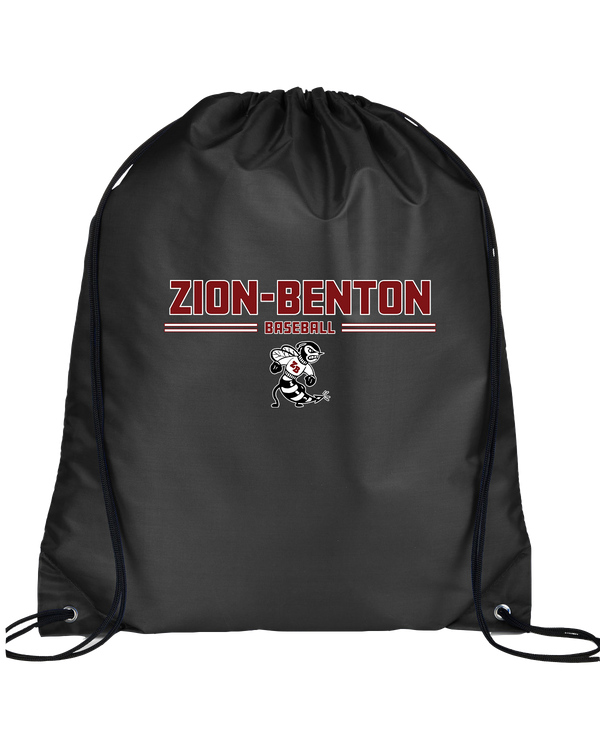 Zion-Benton Township HS Baseball Keen - Drawstring Bag