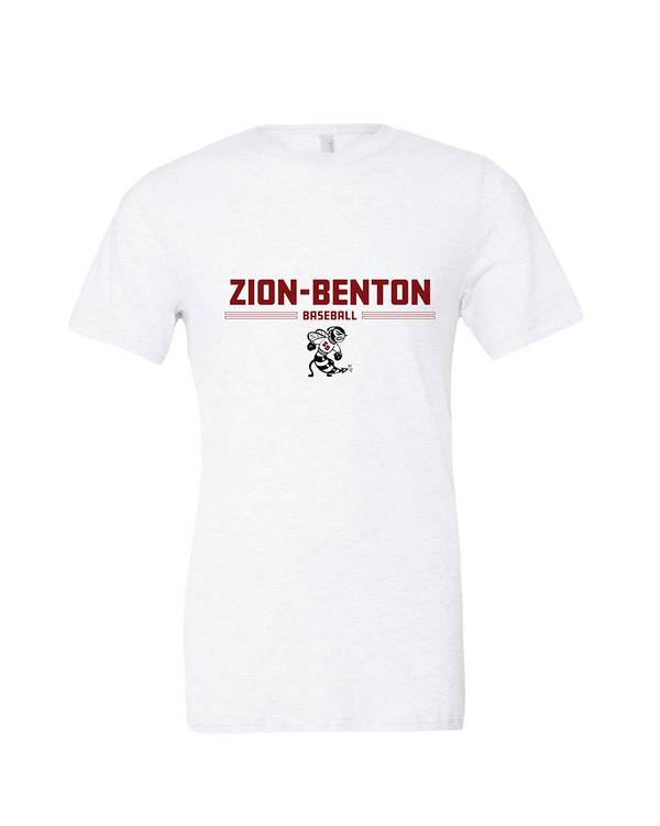 Zion-Benton Township HS Baseball Keen - Mens Tri Blend Shirt