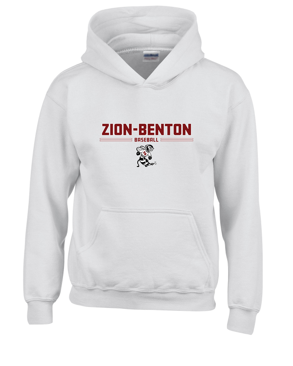 Zion-Benton Township HS Baseball Keen - Cotton Hoodie