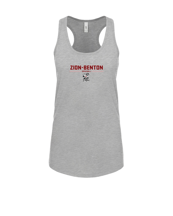 Zion-Benton Township HS Baseball Keen - Womens Tank Top
