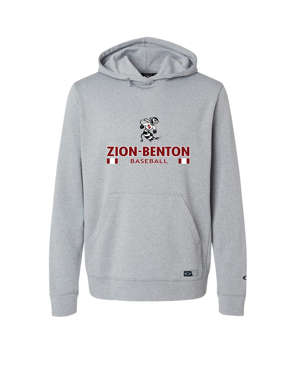 Zion-Benton Township HS Baseball Stacked - Oakley Hydrolix Hooded Sweatshirt