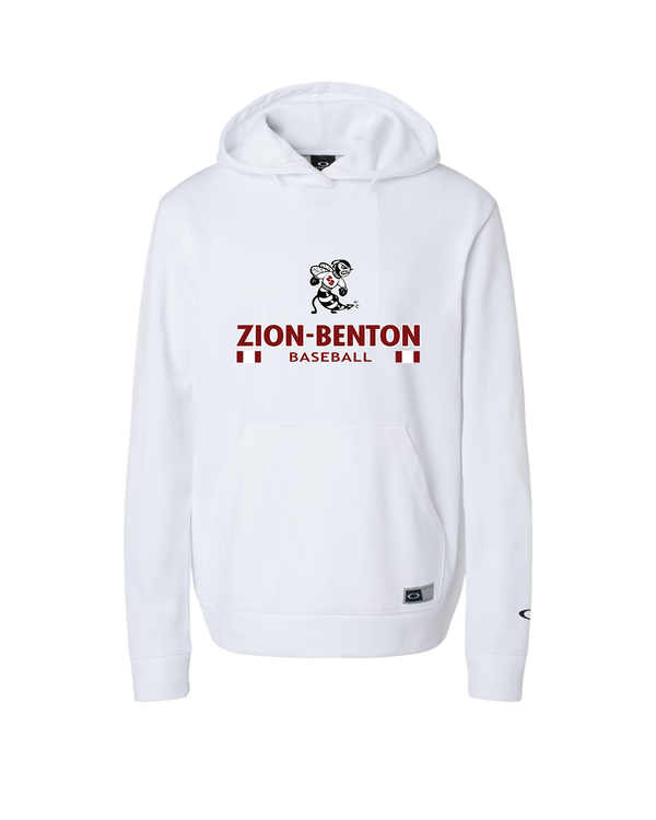 Zion-Benton Township HS Baseball Stacked - Oakley Hydrolix Hooded Sweatshirt