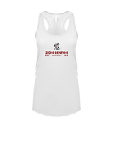 Zion-Benton Township HS Baseball Stacked - Womens Tank Top