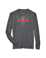 Wings Basketball Academy Nothing But Net - Performance Long Sleeve