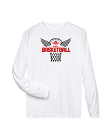 Wings Basketball Academy Nothing But Net - Performance Long Sleeve